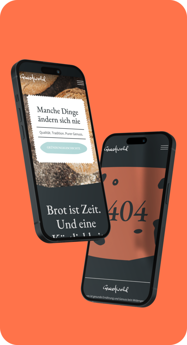 Onpavo Gradwohl mobile website mockups