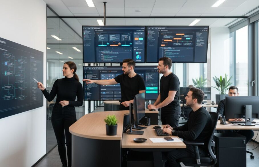 web development team frameworks