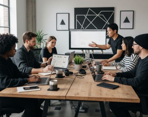 web development team collaboration